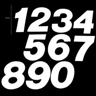 Tmv Mx Digits 150mm White ''4'' (3Pcs)