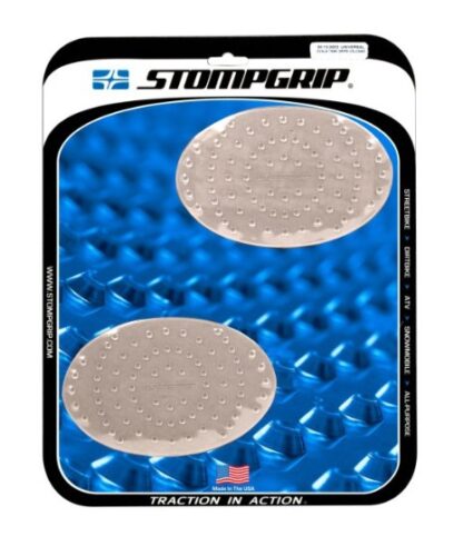 Stompgrip Universal Oval Tank Grips - Volcano : Black