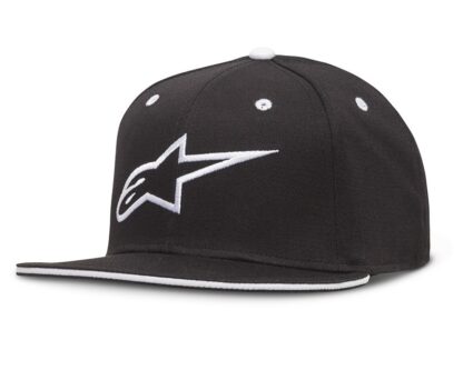 Alpinestars Ageless Flatbill Lippis, Musta/White S/M