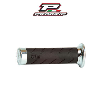 Progrip Tupet 862 Custom Cruiser Musta/Kromi, 22/25Mm