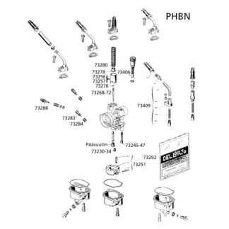 Dellorto Luistin Neula, A11, Dellorto Phbn , Phva